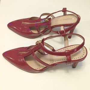 Red Adrienne Vittadini sandals